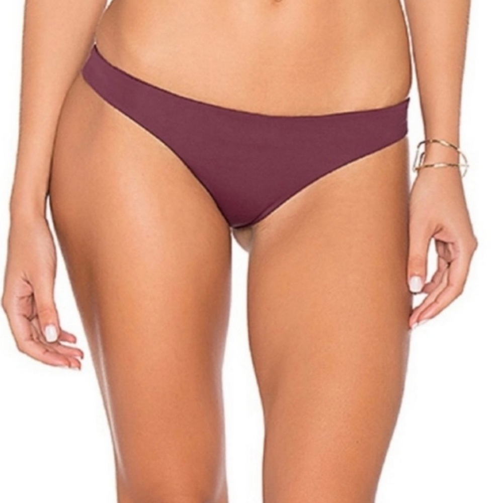 NWT - Tavik Ali Mini Swim Bottom Merlot
